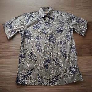 Cooke Street Hawaiian Shirt Reverse Print Mens‎ Sm Made in Hawaii Cotton (060)